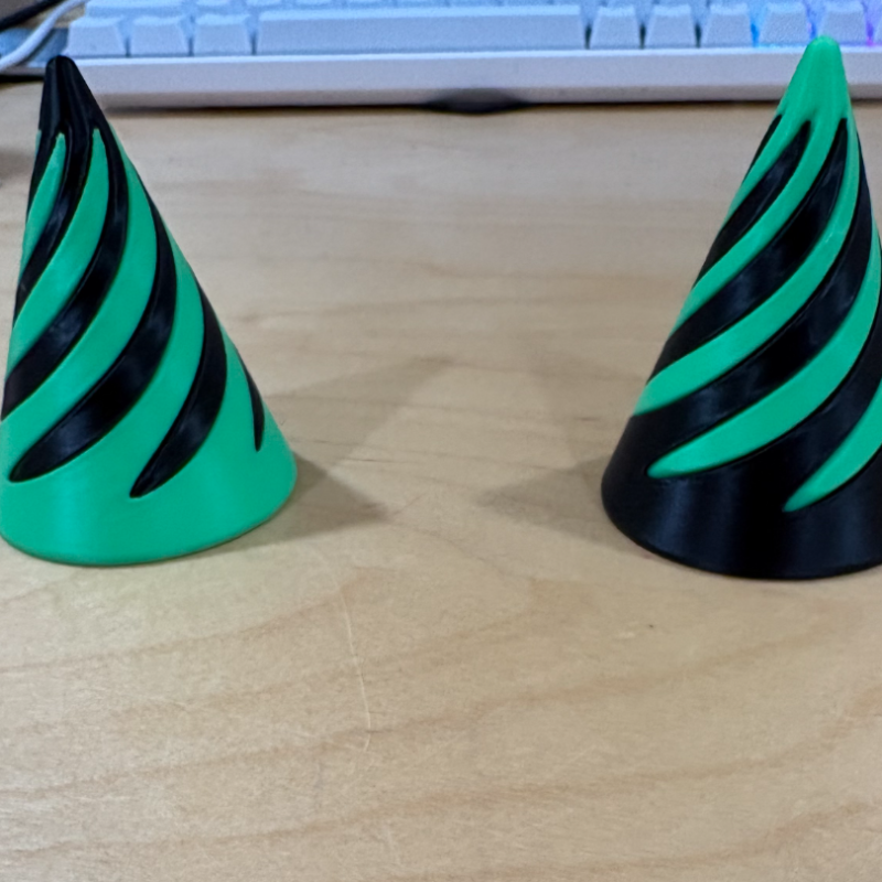 Spiral cone