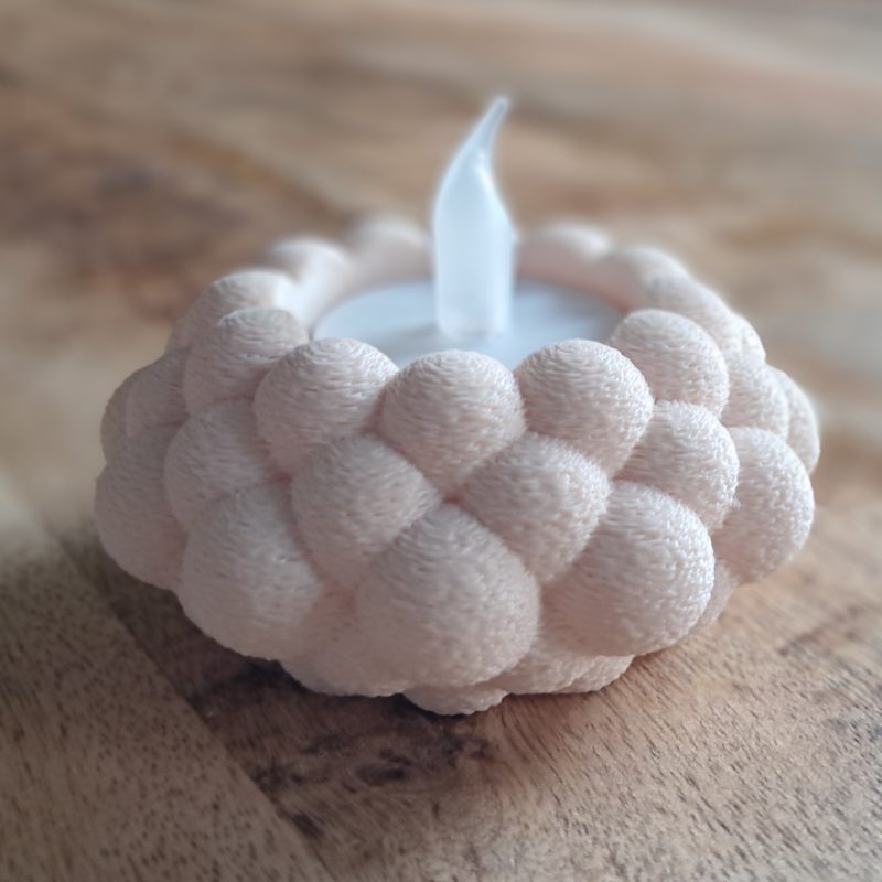 Bubbel waxinelicht