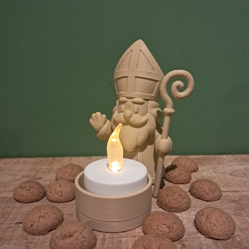 Sinterklaas waxinelicht