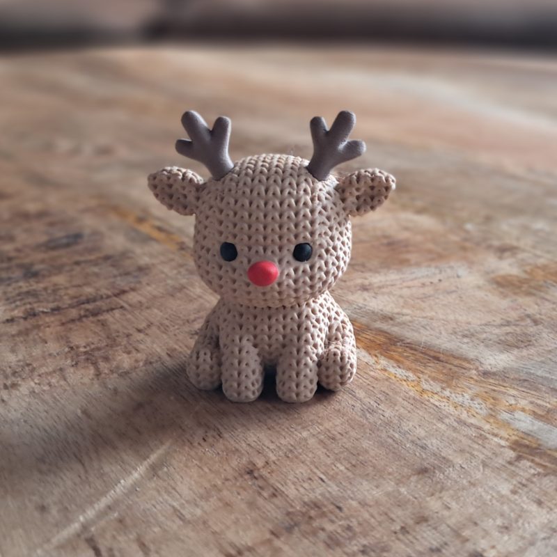 Knitted Reindeer